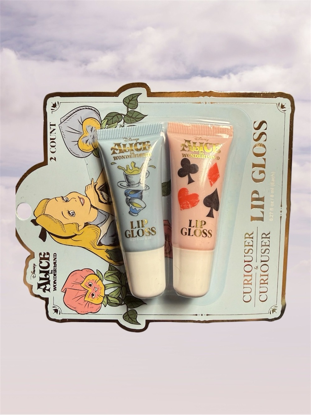 Disney Alice Bath Salts, Body Scrub & Lip Gloss Set - Picture 3 of 6